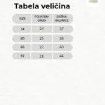 Bež haljinica u etno stilu, sa vezenim detaljima - Slika 4