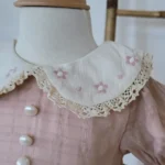 Raskošna haljinica u puder roze nijansi - Slika 3