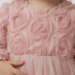 Svečana roze haljinica - Slika 3