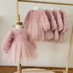 Svečana roze haljinica - Slika 4