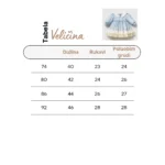 Svetloplava elegantna haljinica - Slika 9
