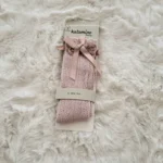 Puder-roze dokolenice